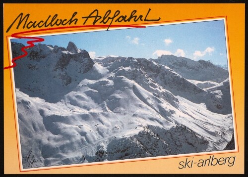 [Lech Zürs] Madloch Abfahrt : ski-arlberg : [Madloch-Abfahrt am Arlberg mit Roggalspitze und Stierloch Vorarlberg, Österreich ...]
