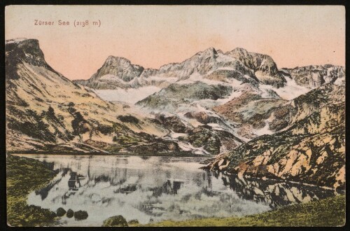 [Lech Zürs] Zürser See (2138 m) : [Postkarte ...]