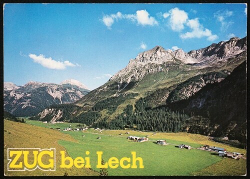 Zug bei Lech : [Erholungsort Zug mit Bergpanorama Österreich ...]