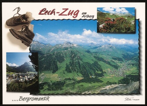 Lech-Zug am Arlberg ... Bergromantik : [Lech am Arlberg, 1450 m Auskunft: Verkehrsamt A-6764 Lech Tel.: (0) 5583 - 21610 ...]