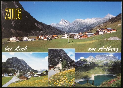 Zug : bei Lech am Arlberg : [Zug bei Lech am Arlberg gegen Rote Wand, 2704 m und Formarinsee ...]