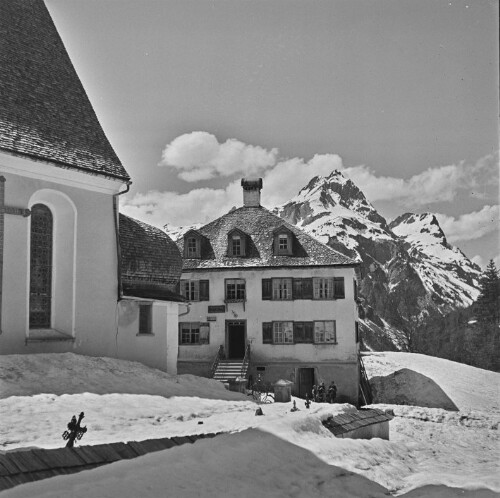 Schröcken, Schul- und Mesnerhaus