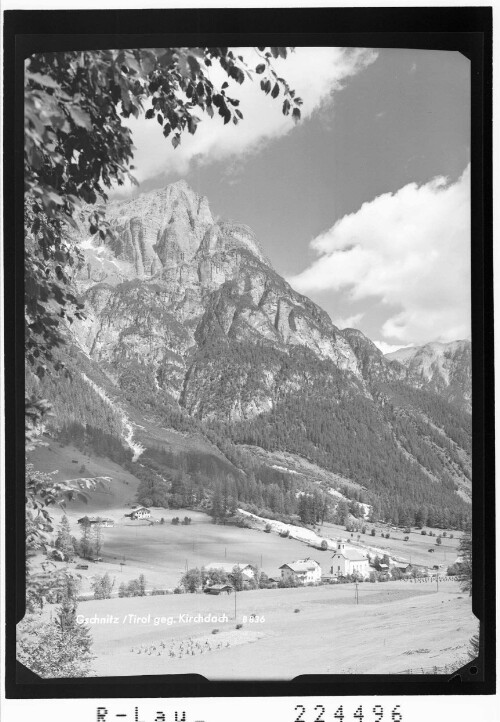 Gschnitz / Tirol gegen Kirchdach