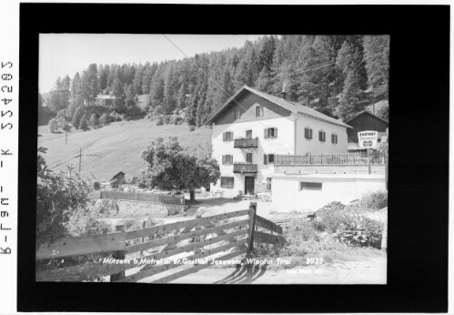 Mützens bei Matrei am Brenner / Gasthof Jenewein / Wipptal / Tirol