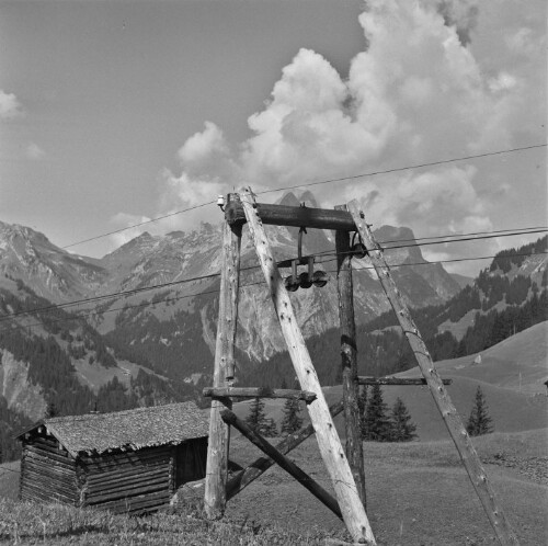Schröcken, Alpe, Materialseilbahn