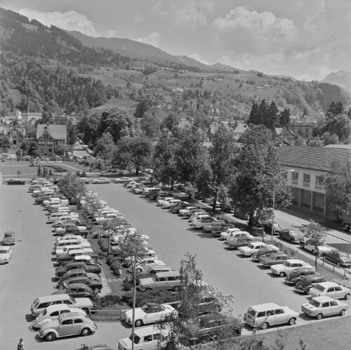 Dornbirn - Markt, Parkplatz Viehmarkt