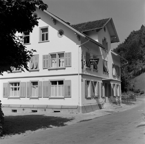 Dornbirn - Markt, Gasthaus zum Grünen Baum, Vordere Achmühlerstraße 38