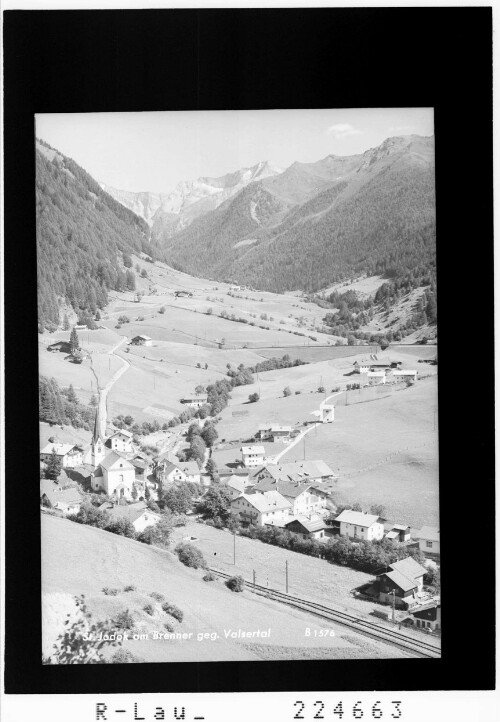 St. Jodok am Brenner gegen Valsertal