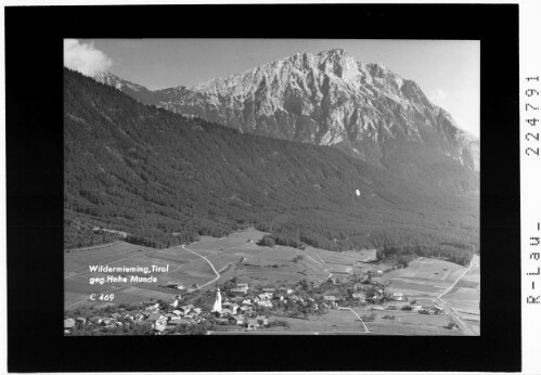 Wildermieming / Tirol gegen Hohe Munde