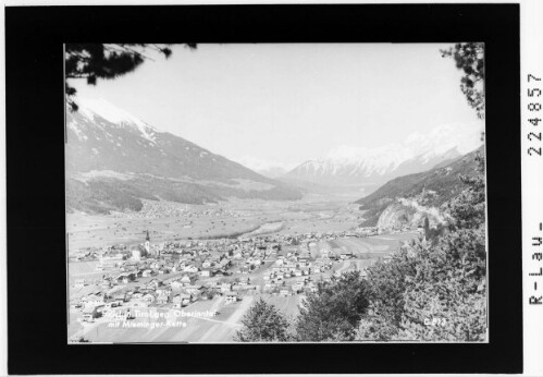 Zirl in Tirol gegen Oberinntal mit Mieminger Kette : [Zirl gegen Heiterwand und Mieminger Gebirge]