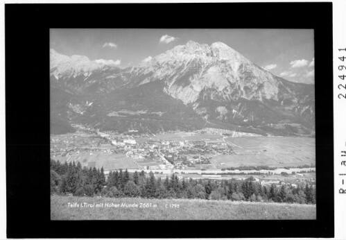Telfs in Tirol mit Hoher Munde 2661 m