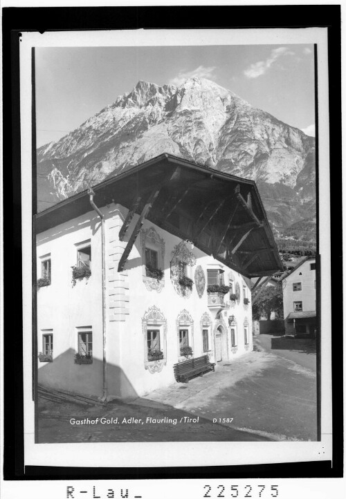 [Gasthof Goldener Adler in Flaurling / Tirol]