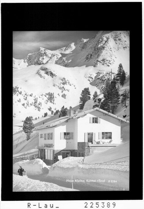 Haus Alpina / Kühtai / Tirol