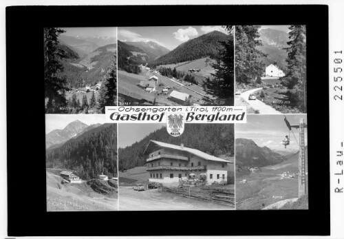 Ochsengarten in Tirol 1700 m / Gasthof Bergland