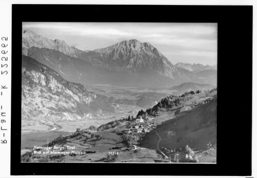 Haiminger Berg / Tirol / Blick auf Mieminger Plateau