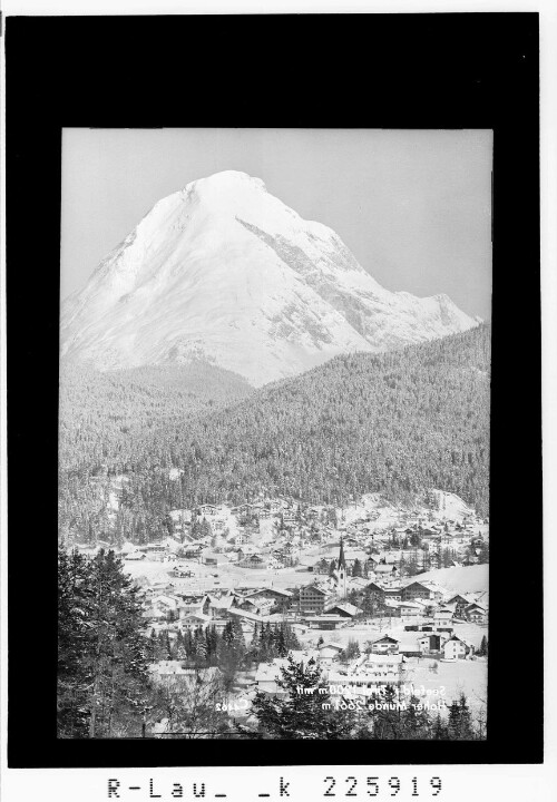 Seefeld in Tirol 1200 m mit Hoher Munde 2661 m