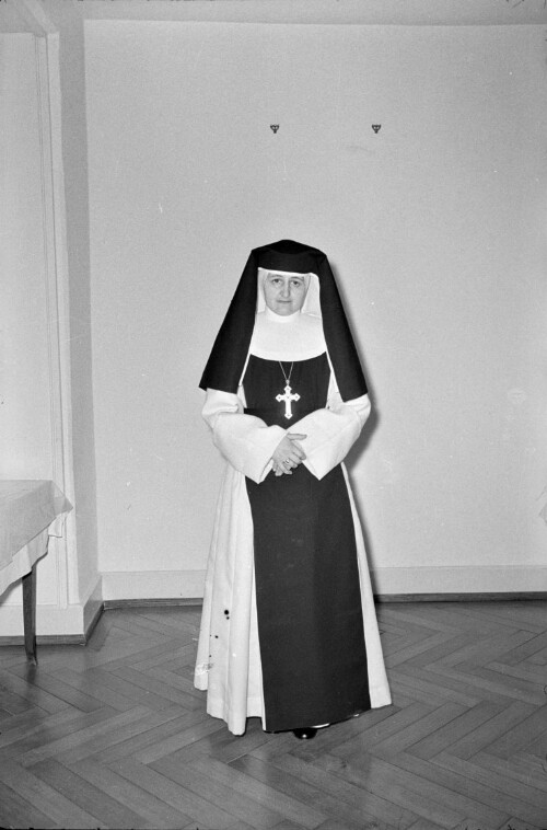 Äbtissin Maria Agnes Fabianek vom Kloster Gwiggen