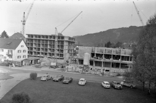 Baustelle Krankenschwesternschule in Bregenz