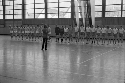 Handball in der Bregenzer Schendlingerhalle