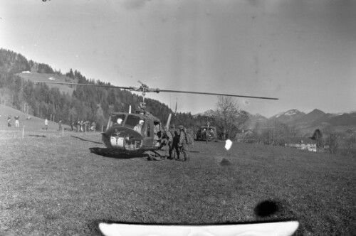 Militärmanöver im Bregenzerwald