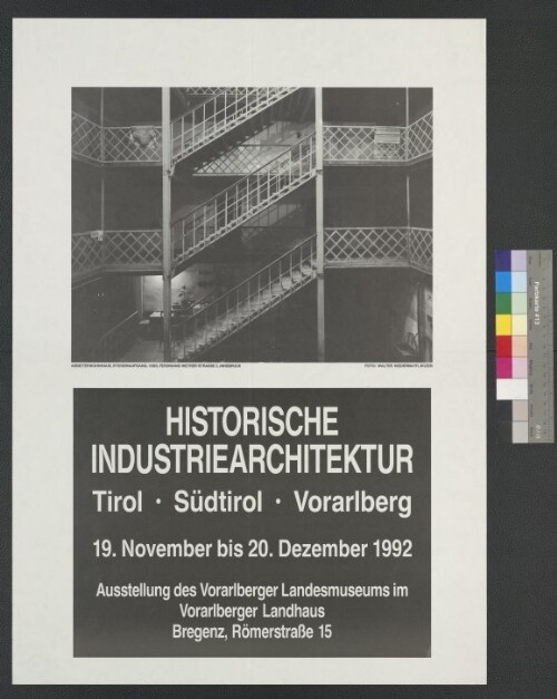 Ausstellungsplakat des Vorarlberger Landesmuseums
