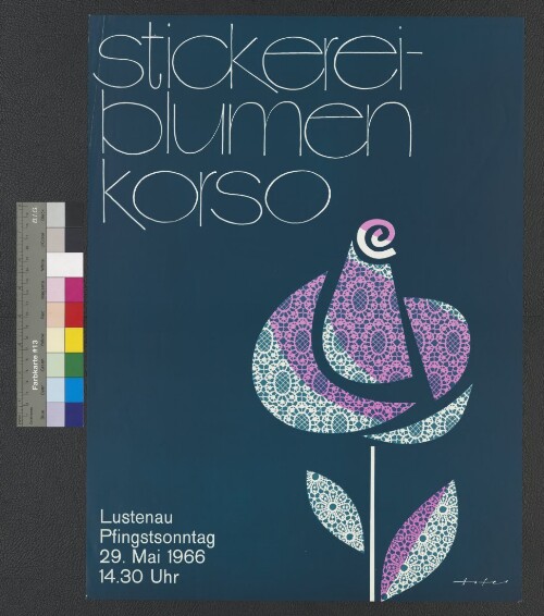 Pakat Stickerei-Blumen-Korso 1966