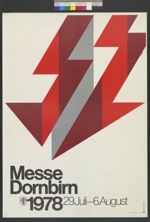 Plakat der Dornbirner Messe Gesellschaft 1978