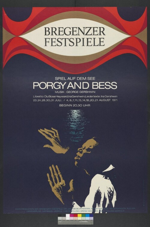 Plakat der Bregenzer Festspiele