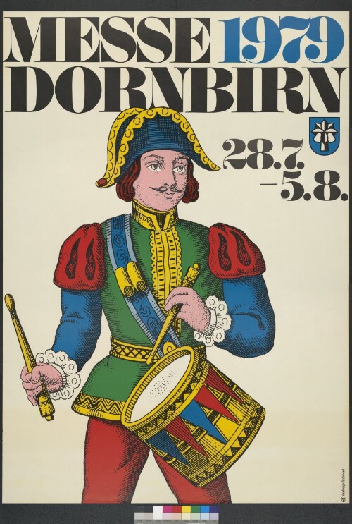 Plakat der Dornbirner Messe Gesellschaft 1979