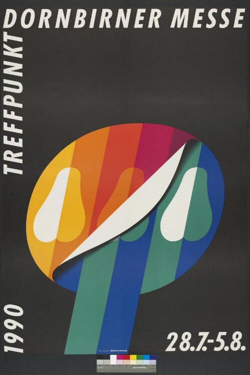 Plakat der Dornbirner Messe Gesellschaft 1990