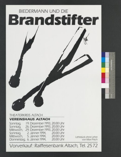 Plakat für Theaterkreis Altach 1993