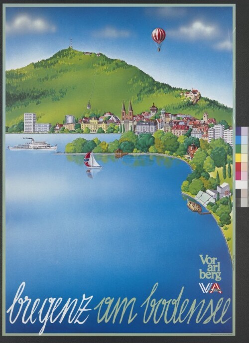 Plakat für Bregenz am Bodensee