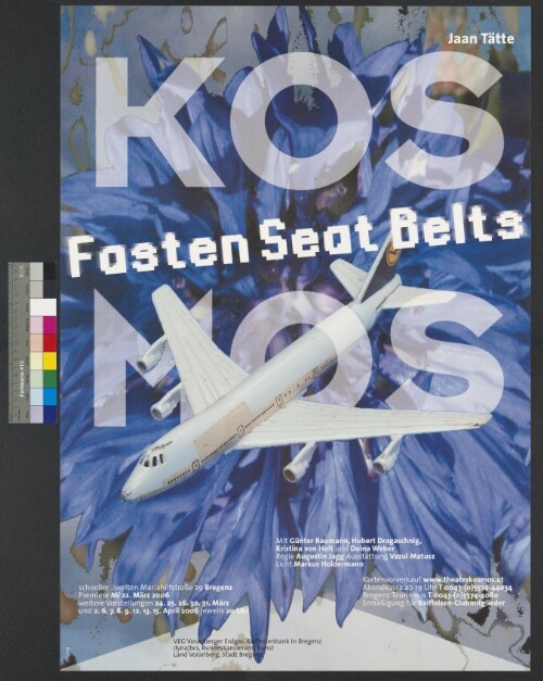 Plakat für das Theater Kosmos