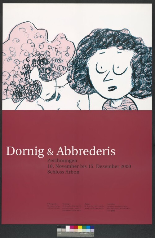 Ausstellungsplakat von Dornig und Abbrederis
