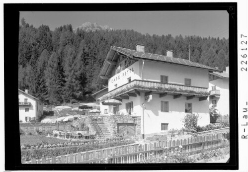 [Cafe Pittl bei Fulpmes im Stubaital / Tirol]