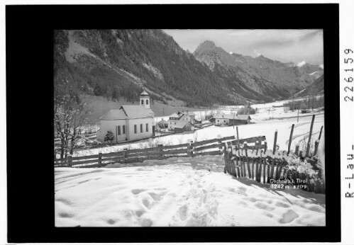 Gschnitz in Tirol 1242 m