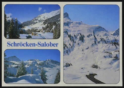Schröcken-Salober : [Schröcken (1269 m) Wintersportort am Hochtannberg Bregenzerwald - Vorarlberg - Austria ...]
