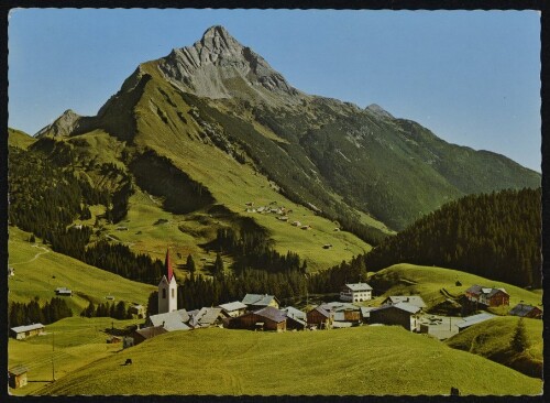 [Warth] : [Warth am Arlberg, 1480 m mit Biberkopf, 2599 m ...]