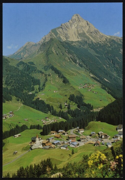 [Warth] : [Sommer - Freizeit - Erlebnis in Warth 1497 m gegen Biberkopf 2599 m, am Arlberg. Vorarlberg - Austria ...]