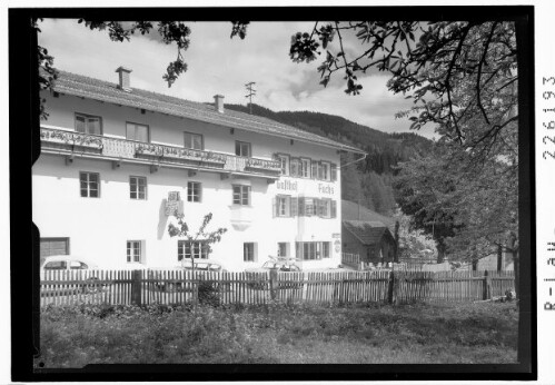 [Gasthof Fuchs in Pfons bei Matrei am Brenner / Tirol]