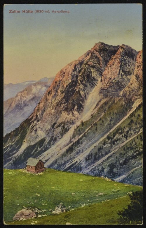[Brand] Zalim Hütte (1930 m) Vorarlberg