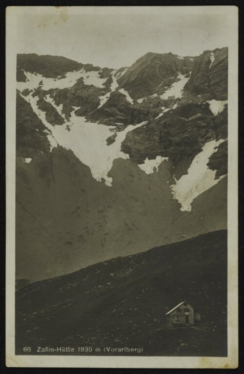 [Brand] Zalim-Hütte 1930 m (Vorarlberg)
