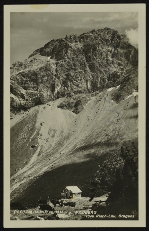 [Brand] Oberzalim-Hütte 1930 m g. Wildberg
