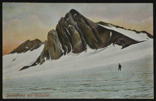 [Brand] Scesaplana mit Gletscher : [Postkarte Carte postale ...]