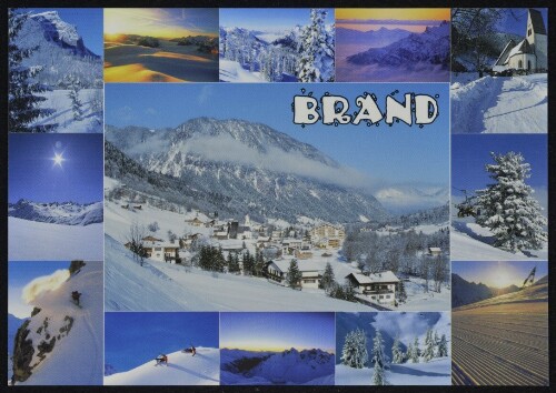 Brand : [Schiort Brand, Vorarlberg, Österreich ...]