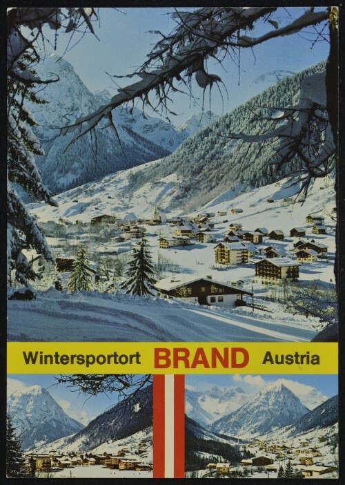 Wintersportort Brand Austria : [Brand 1050 m, Austria ...]