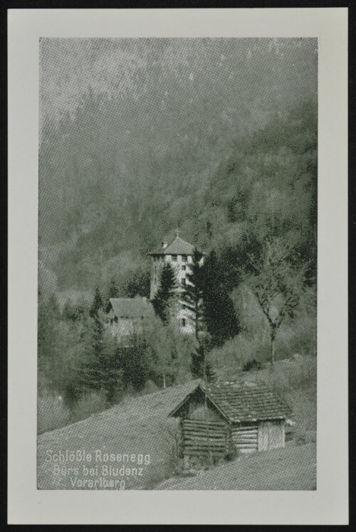 Schlößle Rosenegg Bürs bei Bludenz Vorarlberg