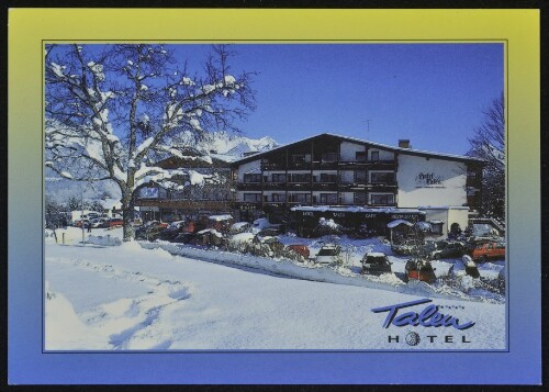 [Bürserberg] Taleu Hotel : [Taleu Hotel Fam. Morscher A-6700 Bürserberg Brandnertal bei Bludenz Tel. (0043)5552/63257 ...]