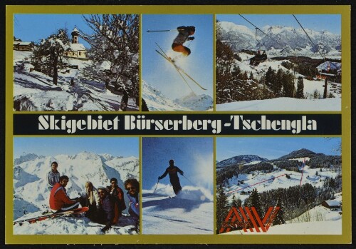 Skigebiet Bürserberg - Tschengla AV : [Skigebiet Bürserberg - Tschengla 890 m - 1250 m Vorarlberg - Austria ...]