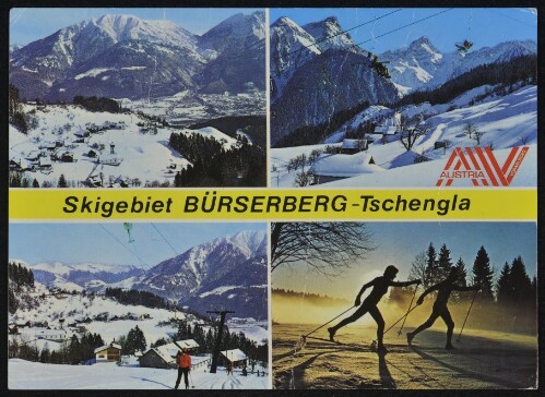 Skigebiet Bürserberg - Tschengla AV : [Vorarlberg - Österreich - Austria - Autriche ...]